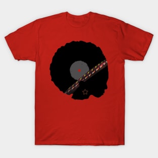 Afro Vinyl - African Woman T-Shirt